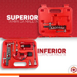 Kit Maleta Cortador E Flangeador Tubos Cobre/aluminio/pvc