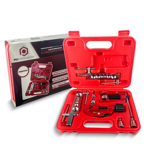Kit Maleta Cortador E Flangeador Tubos Cobre/aluminio/pvc