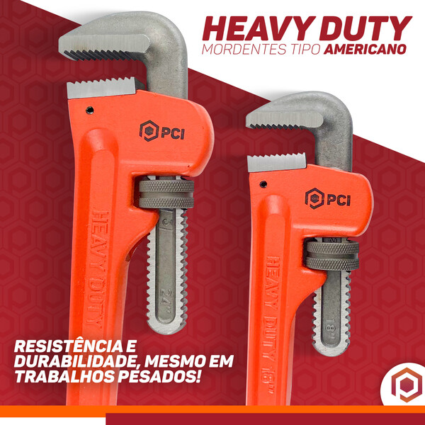 Chave Grifo Tipo Americano 24 Pol 520 Mm Heavy Duty