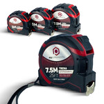Trena Aço Fita Métrica Metal Emborrachada Auto Trava 3m 5m e 7,5m 25mm