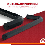 Kit 30 Chaves Hexagoniais Allen Profissional