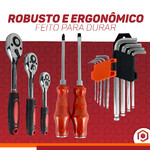 Kit Ferramenta Jogo Soquete Chave Combinada Catraca 121 Pcs
