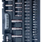 Kit Ferramenta Jogo Soquete Chave Catraca Allen 94 Peças Cromo Vánadio Pci Ferramentas
