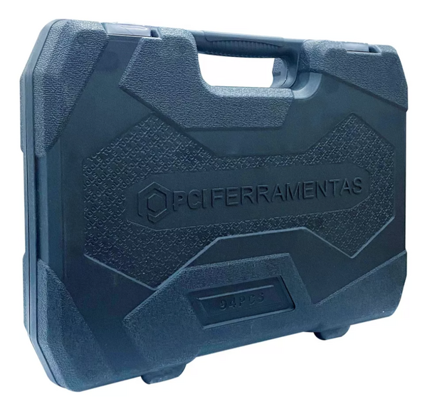 Kit Ferramenta Jogo Soquete Chave Catraca Allen 94 Peças Cromo Vánadio Pci Ferramentas