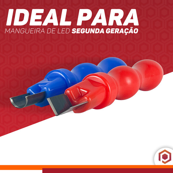 Par De Ferramenta Cortador Corte P/ Neon Led Segunda Geração