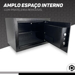 Cofre Eletronico Pci Cofres 25dig 16l 8,5kg Travas De 20mm Display Led