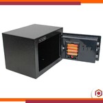 Cofre Eletrônico Digital Travas 13.5mm 3kg 6l Chave Seguro