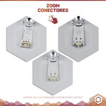 Kit 8 Barras Compatível Com 42Lb5500 42Lb5600 42Lb5800 42Lb6200 Televisão 42 Polegadas Pci Eletroparts 