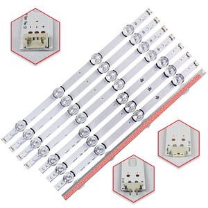 Kit 8 Barras Compatível Com 42Lb5500 42Lb5600 42Lb5800 42Lb6200 Televisão 42 Polegadas Pci Eletroparts 