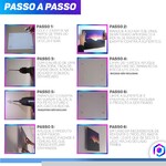 100 Pino Fixador Letra Caixa Logo Placa Letreiro Transparent