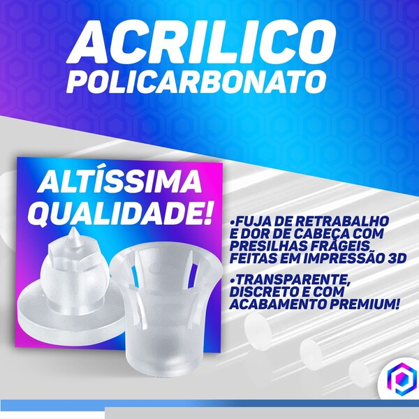 100 Pino Fixador Letra Caixa Logo Placa Letreiro Transparent